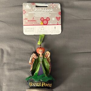 🧹 Disney Parks Sketchbook Hocus Pocus Sanderson Sisters Ornament